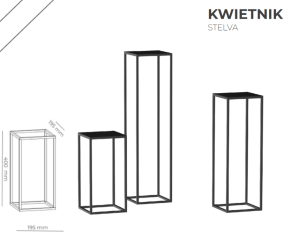 kwietnik metalowy