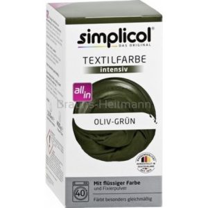 SIMPLICOL Barwnik do tkanin INTENSIV OLIWKA-ZIELEŃ 560g