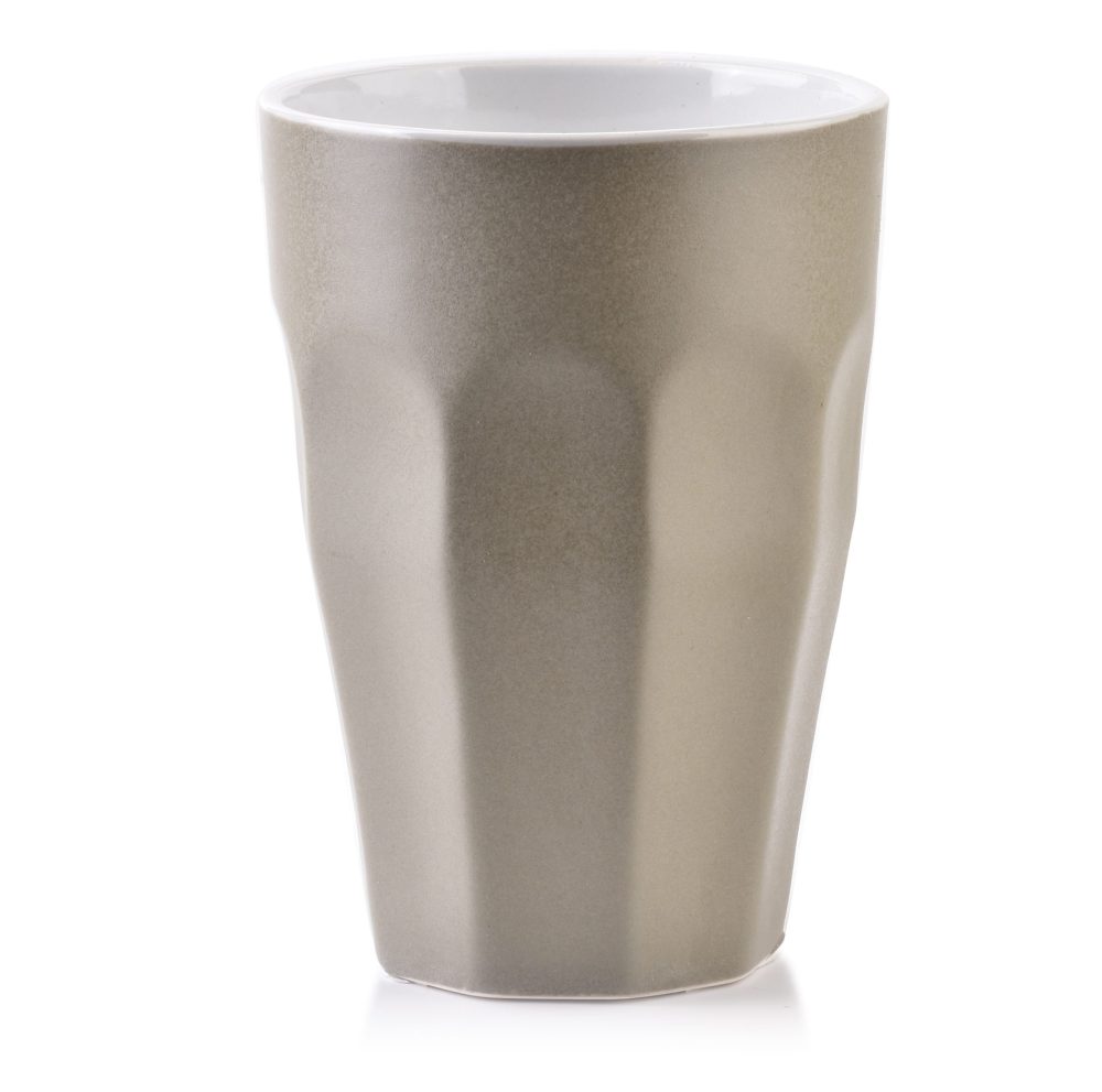 KUBEK PORCELANA 330ML szary             BOHO