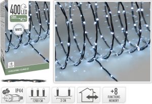 ŁAŃCUCH LED 400 LED BIAŁE 12M