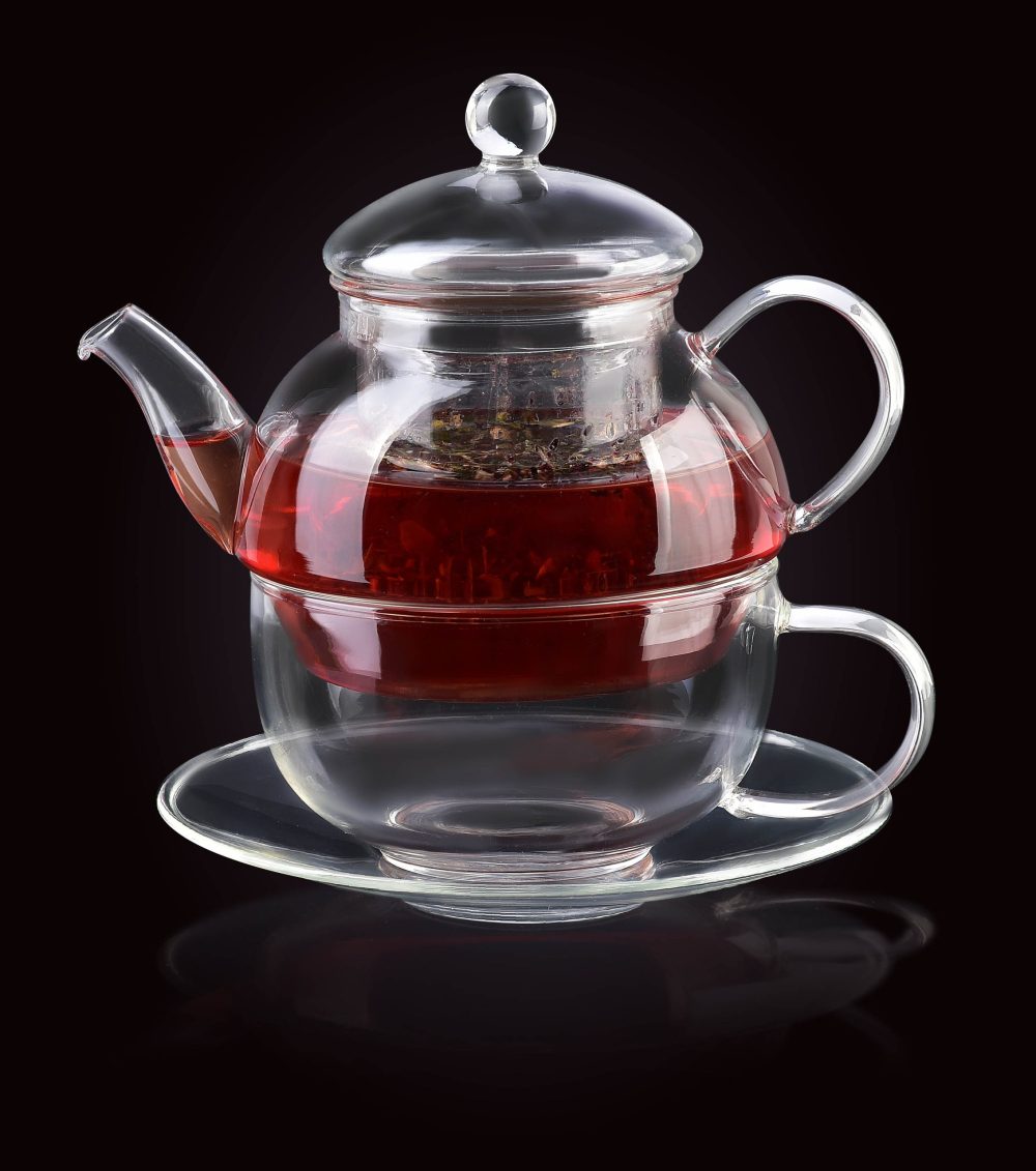 PETER Tea for one dzbanek z filiżanką   350ml/420ml 13,5x18xh15cm