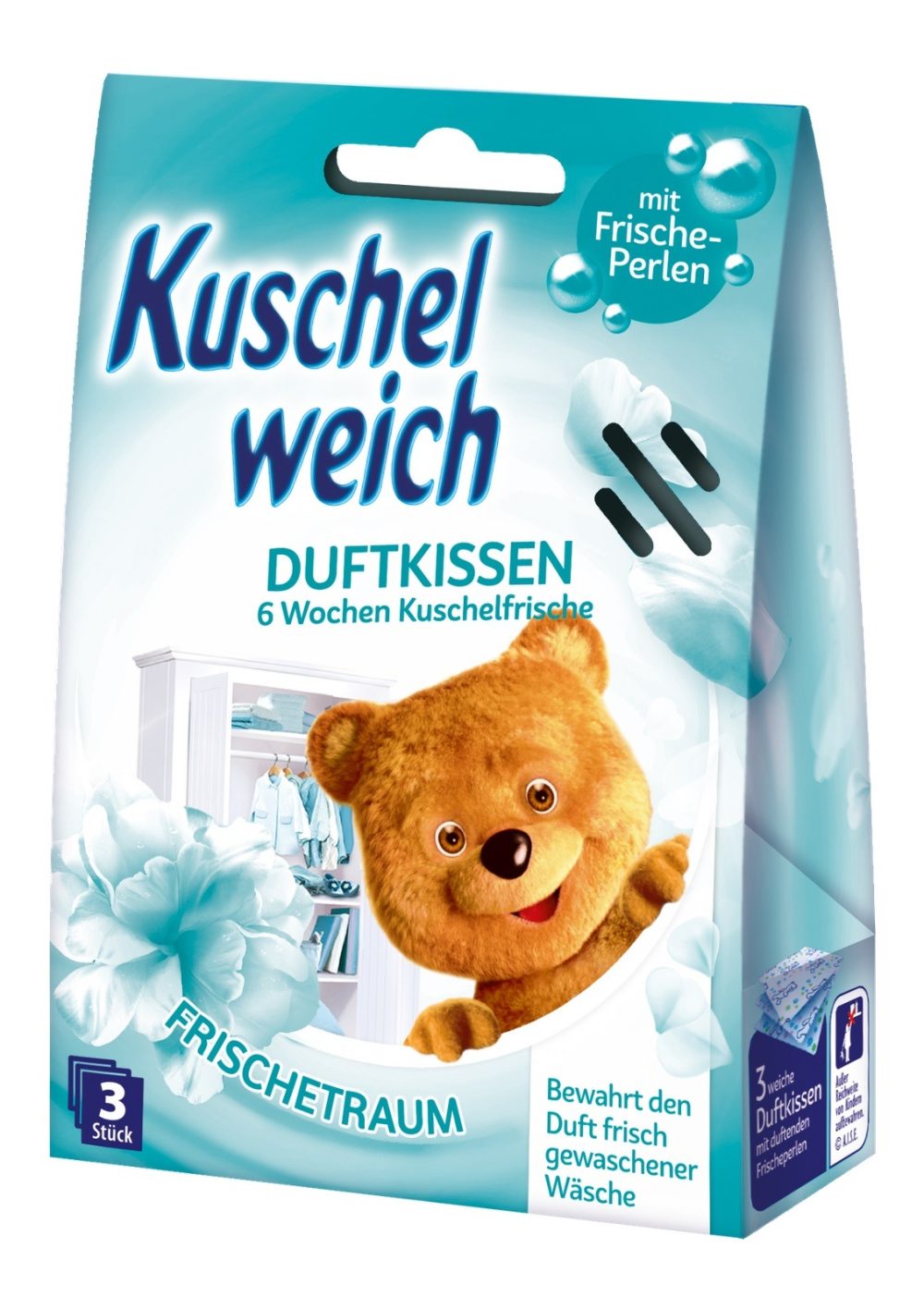 KUSCHELWEICH Saszetki zapachowe 3szt Frischetraum