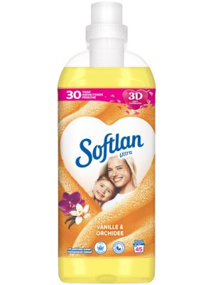 SOFTLAN Płyn do płukania 1L 45p Vanile&aOrchidee żółty