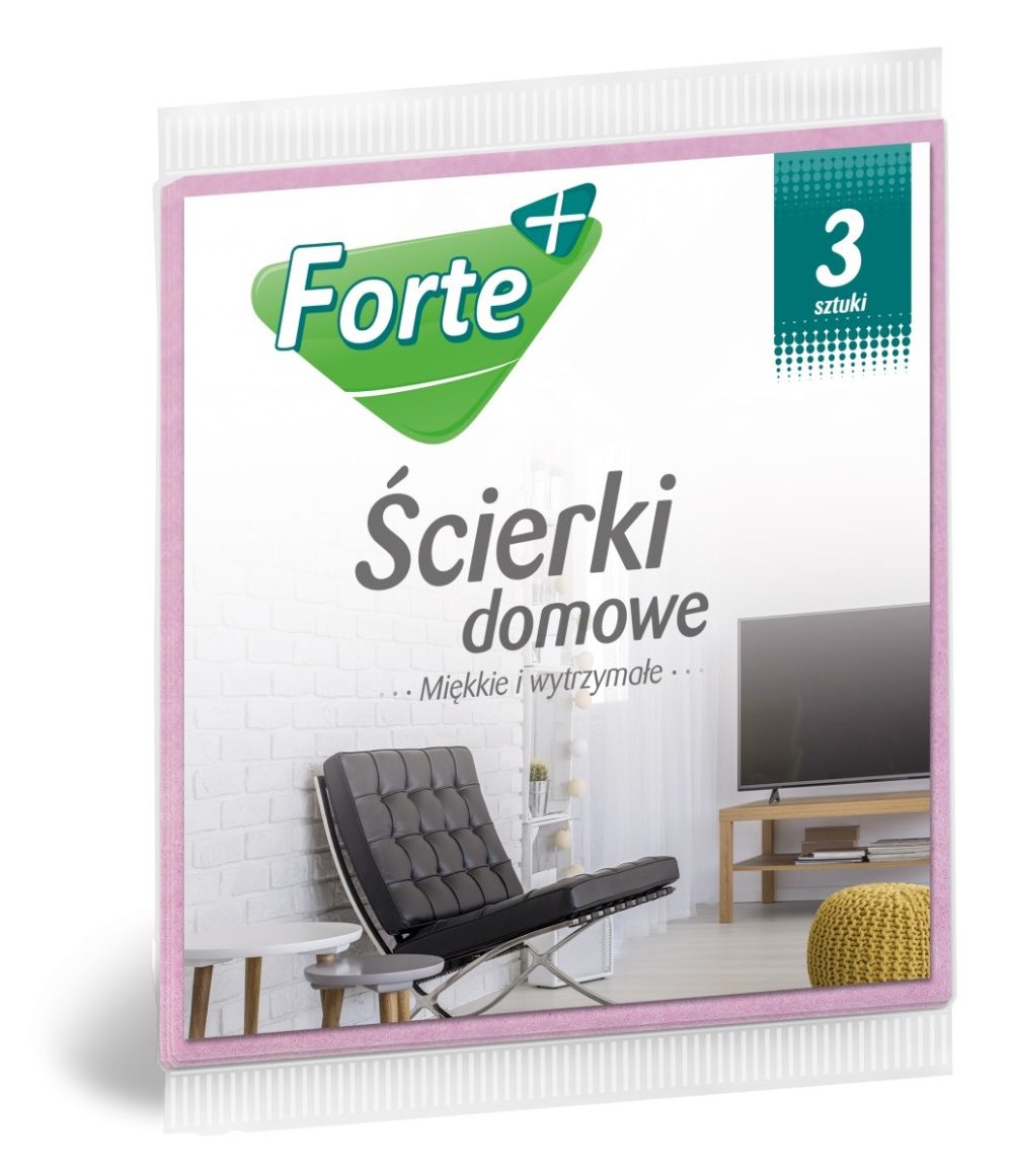 FORTE Ścierki domowe 3szt