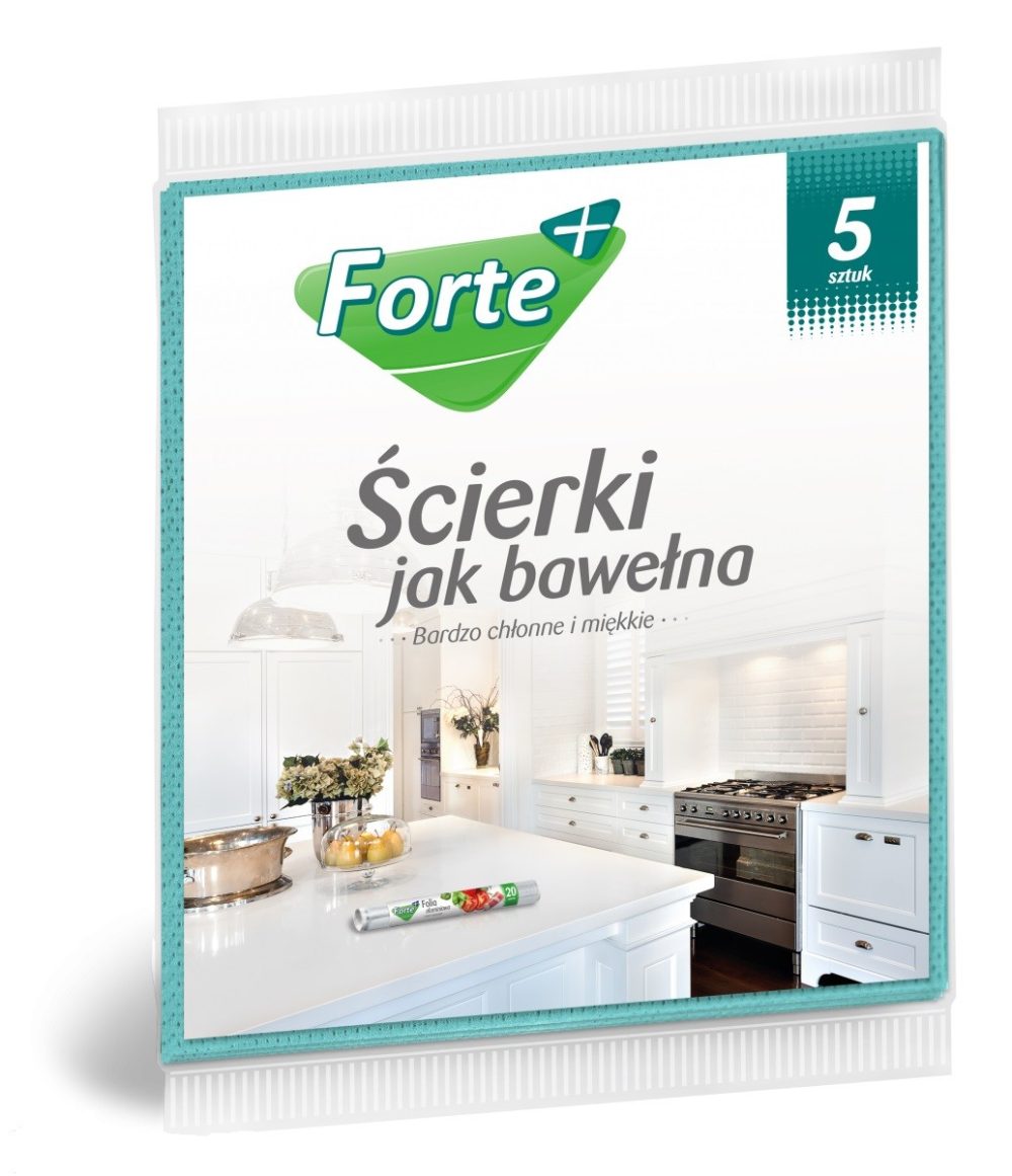 FORTE Ścierki jak bawełna 5szt