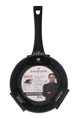 ZWIEGER BLACK STONE Patelnia 24cm