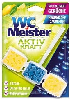 WC Meister Zawieszka do WC 45g ZITRONE