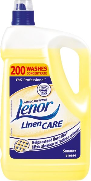 LENOR 5L płyn do płukania 200p Summer    żółty