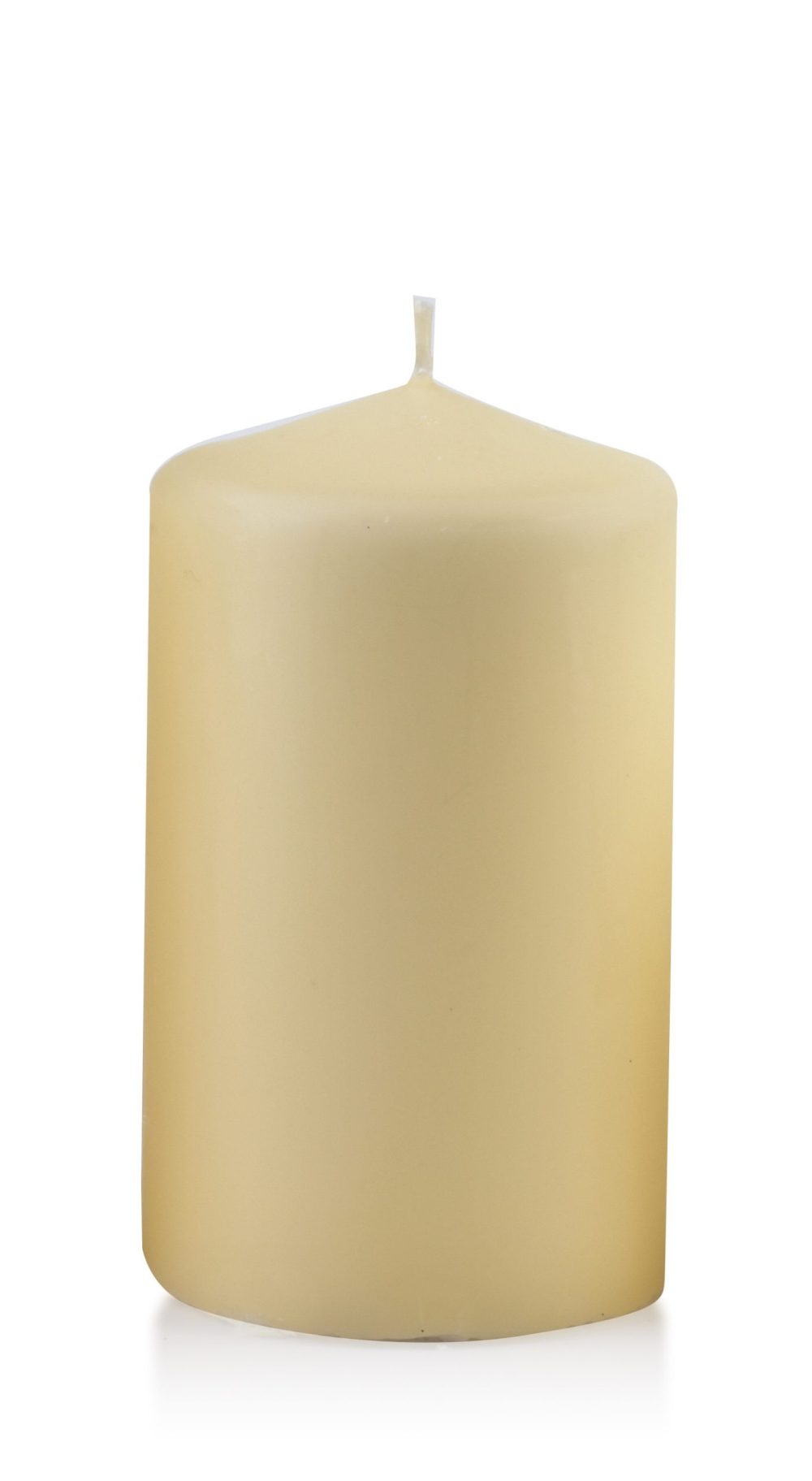 Świeca CLASSIC CANDLES walec średni 8xh14cm kremowa