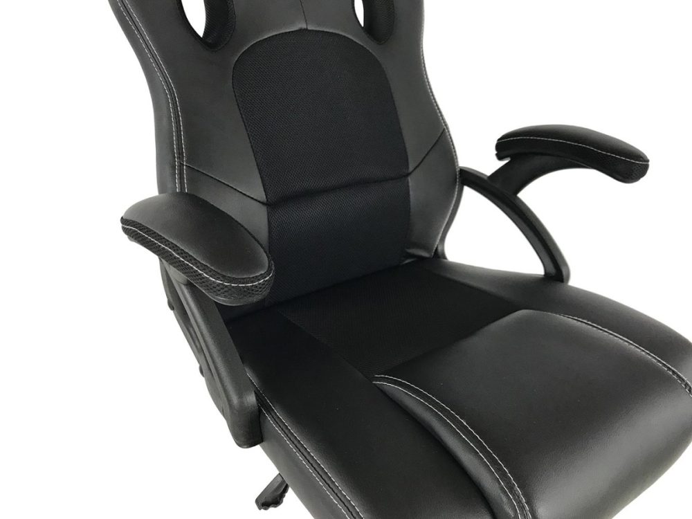 Fotel obrotowy do biurka CARRERA PRO BLACK - obrazek 8