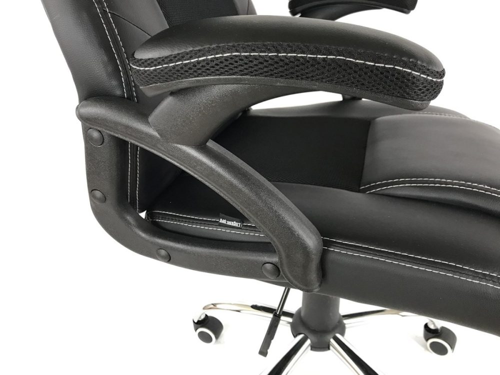 Fotel obrotowy do biurka CARRERA PRO BLACK - obrazek 9