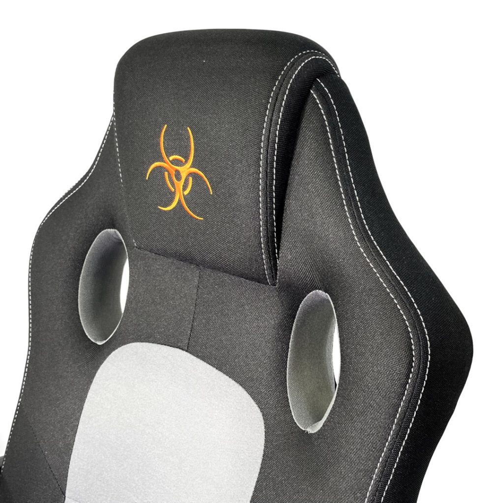 Fotel obrotowy do biurka CARRERA M GREY FABRIC - obrazek 7