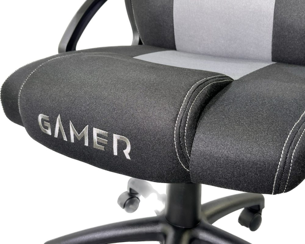 Fotel obrotowy do biurka CARRERA M GREY FABRIC - obrazek 8