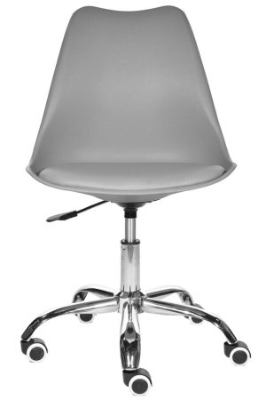 Krzesło obrotowe MONZA OFFICE LIGHT GREY PU