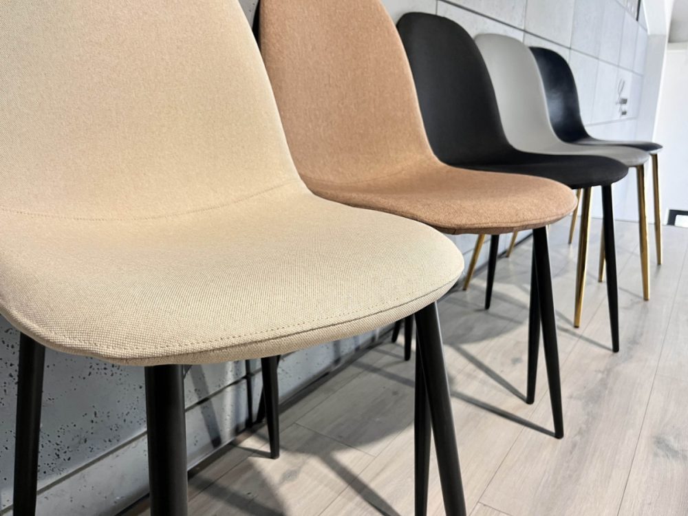 Krzesło tapicerowane GIULIA CREAM FABRIC - obrazek 5