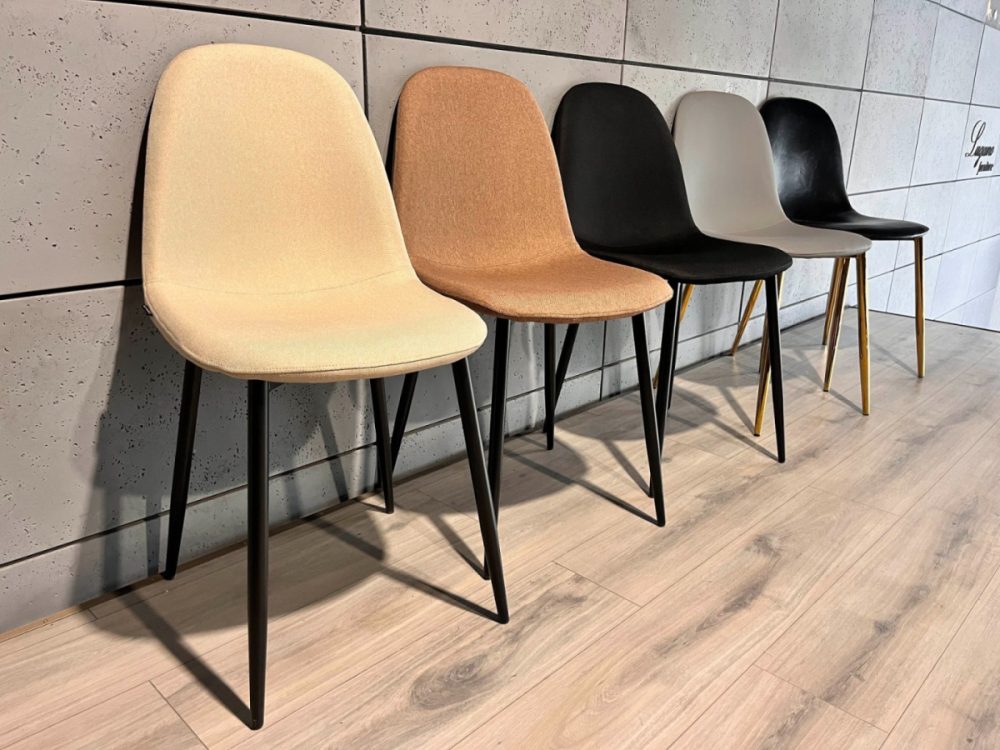 Krzesło tapicerowane GIULIA CREAM FABRIC - obrazek 3